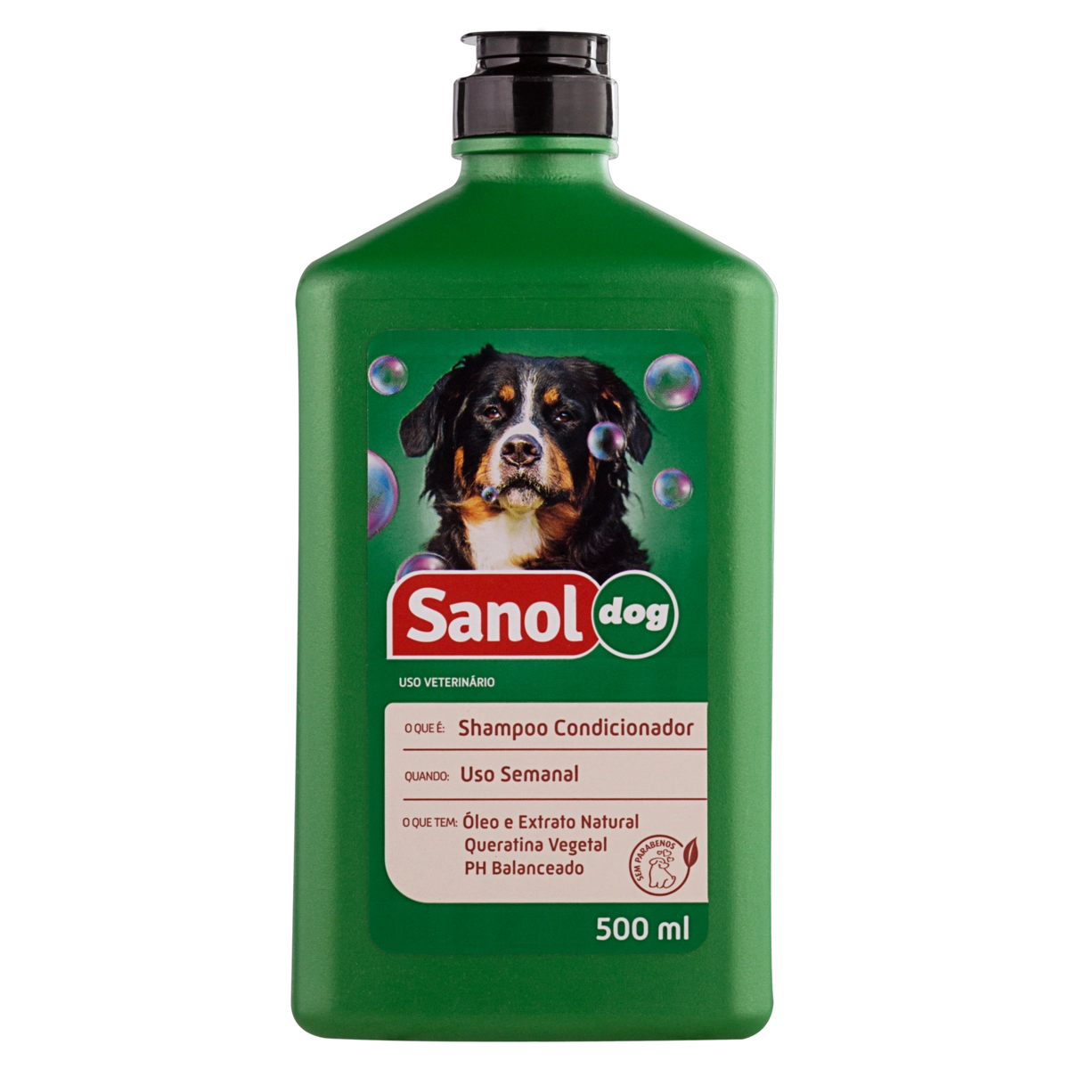 Shampoo Grande Porte 2 em 1 Sanol 500ml