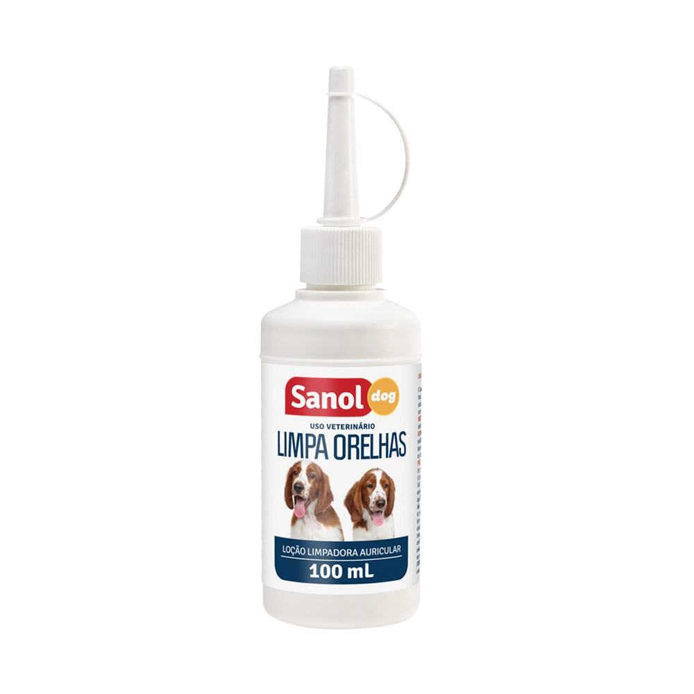 Loção Limpa Orelhas Sanol 100ml