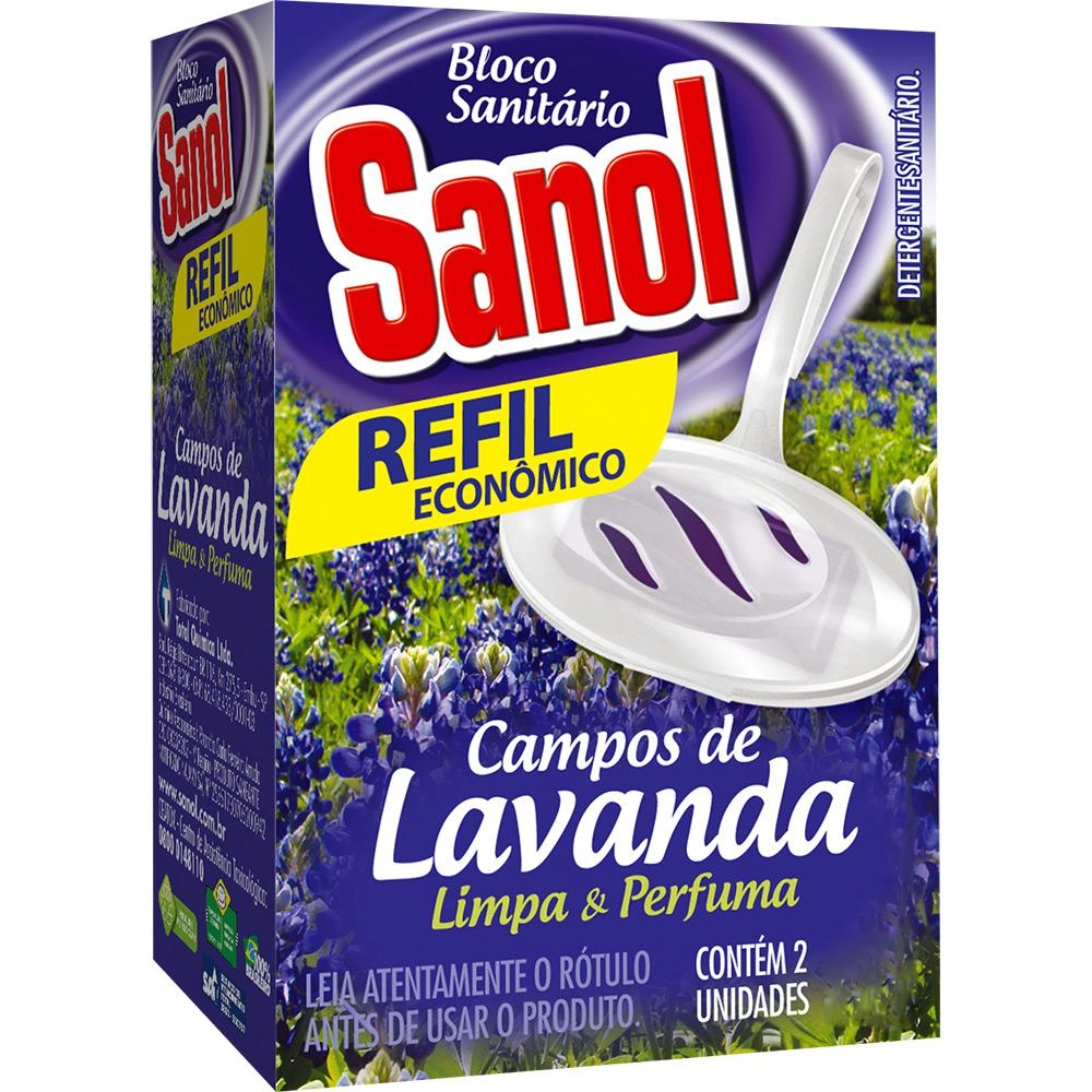 Bloco Sanitario Sanol Lavanda Rs