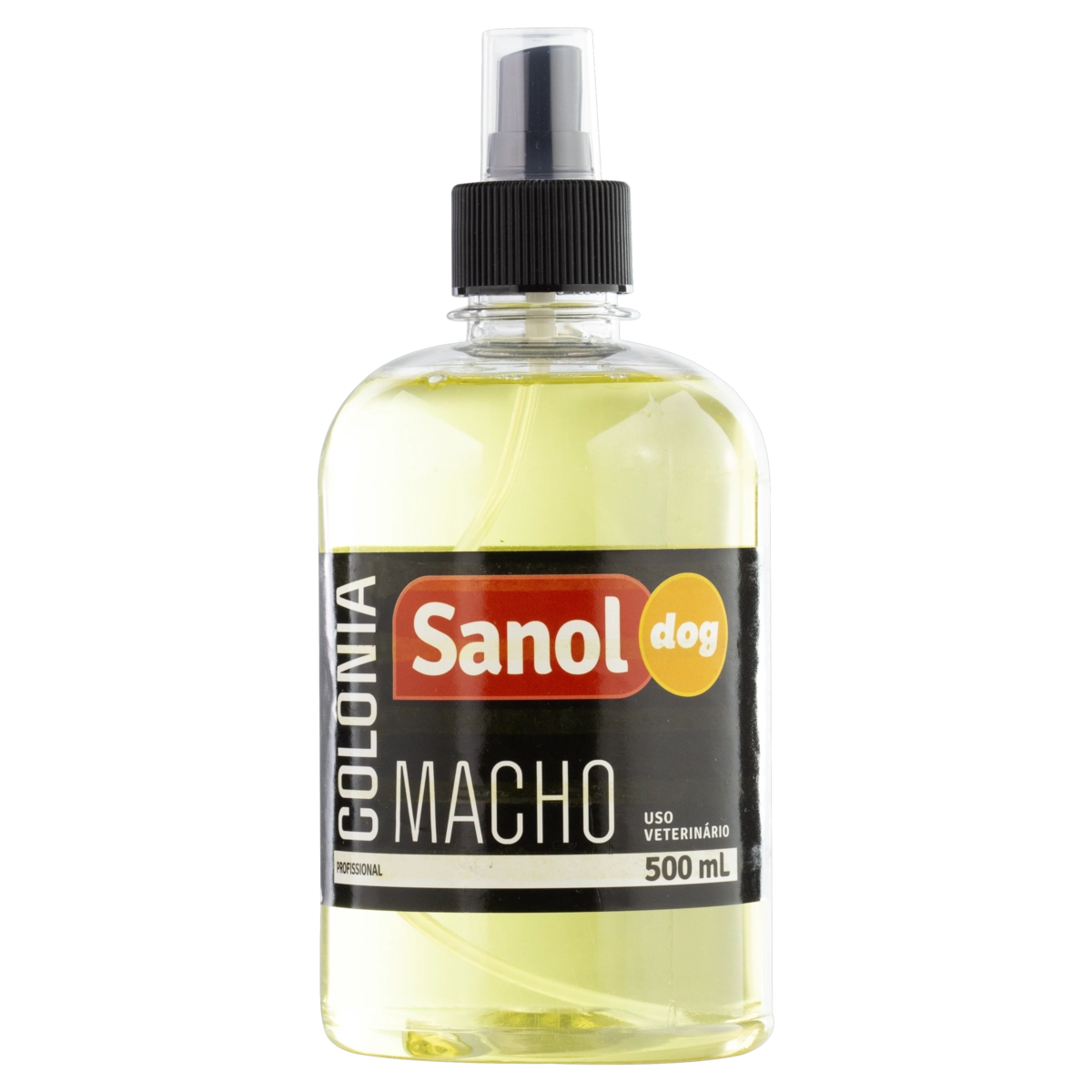 Colônia Uso Veterinário Macho Sanol Dog Profissional Frasco 500ml Spray
