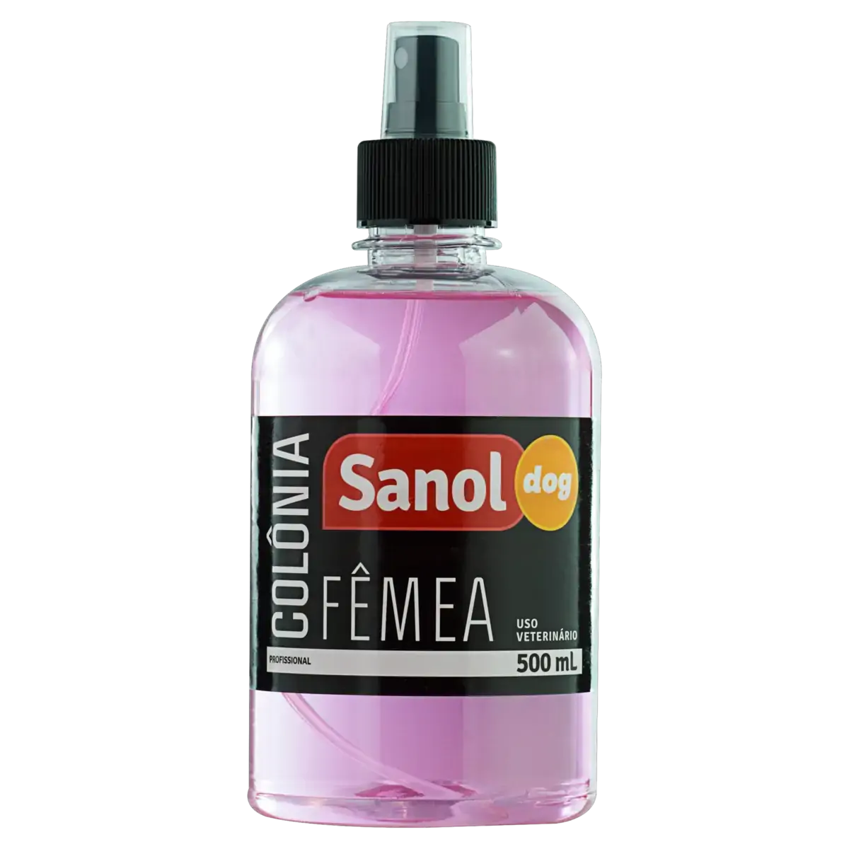 Colônia Uso Veterinário Fêmea Sanol Dog Profissional Frasco 500ml Spray