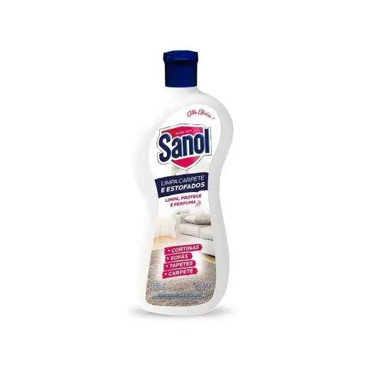 LIMPA CARPETES E ESTOFADOS SANOL 500ML