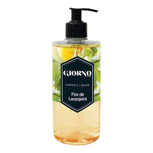Sabonete Líquido Flor De Laranjeira Giorno Casa Frasco 500ml