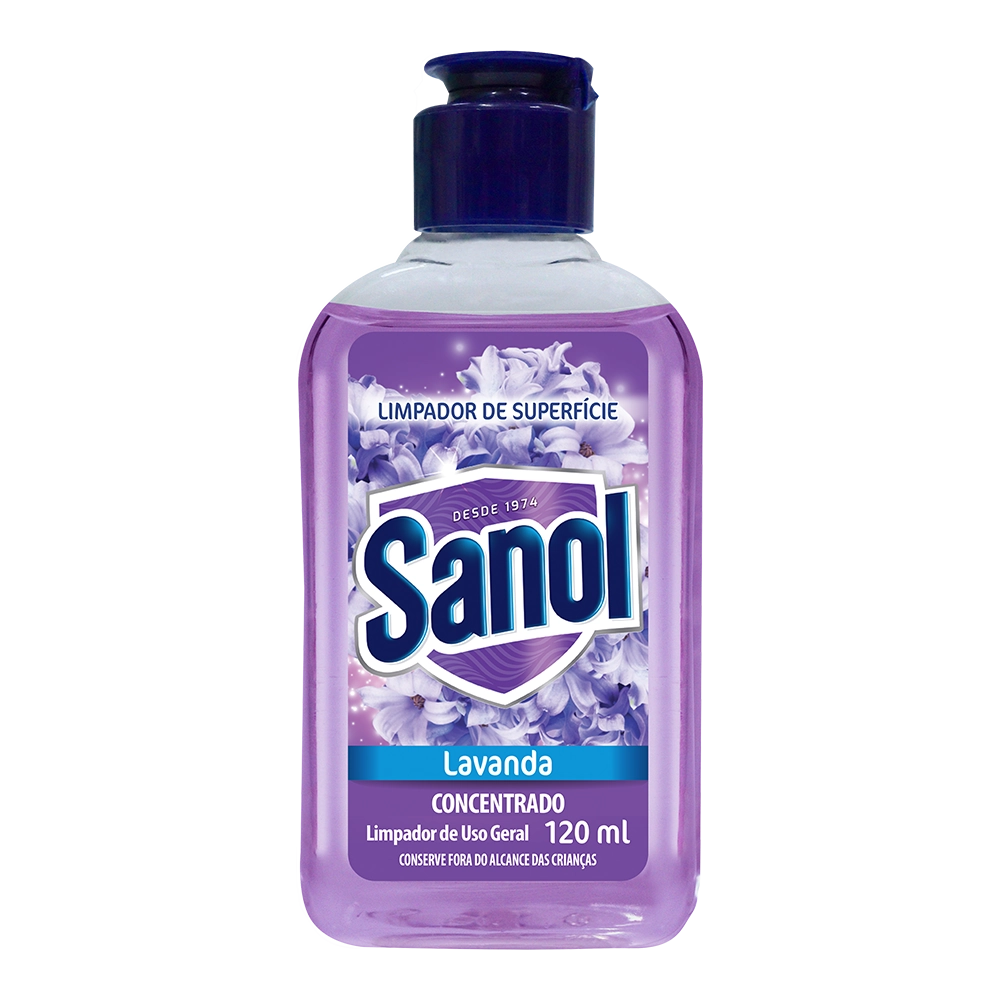 Limpador Sanol Lavanda 120ml