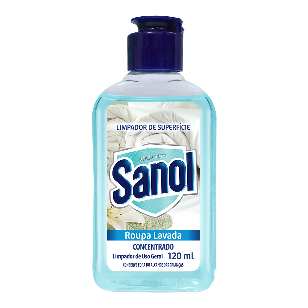Limpador Sanol Roupa Lavada 120ml
