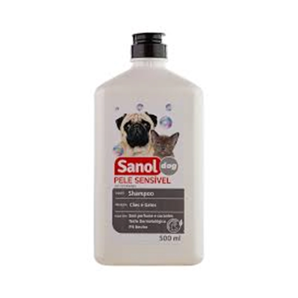 Shampoo Pele Sensível Sanol 500ml