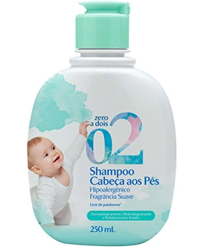 Shampoo Zero A Dois Cabeca Aos Pes
