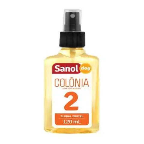Colonia Dog Sanol 120ml Floral Frutas