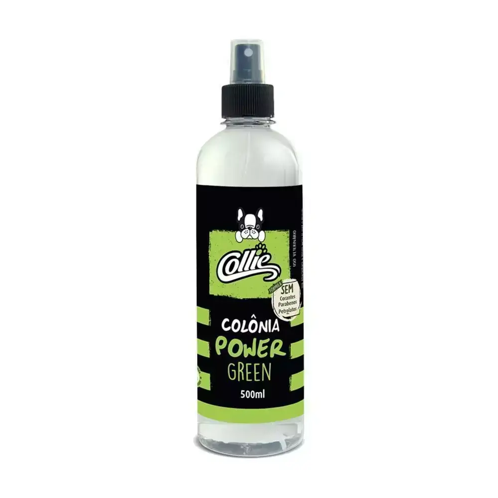 Colônia Collie Vegan Power Green 500ml