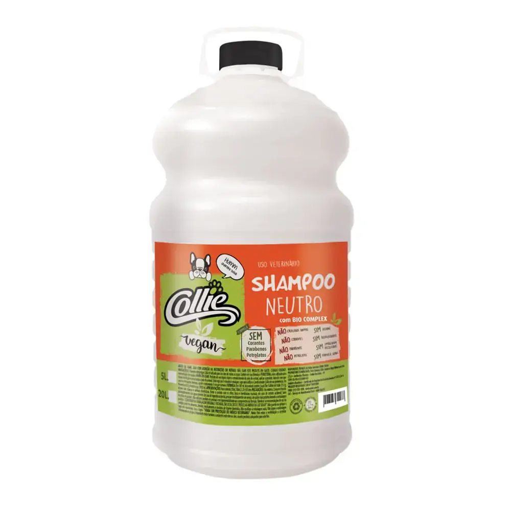 Shampoo Collie Filhotes Para Cães E Gatos 500ml