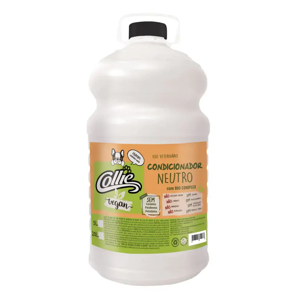 Condicionador Collie Neutro Para Cães E Gatos 500ml