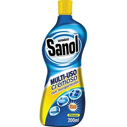 Saponáceo Cremoso Multiuso Original Sanol Squeeze 200ml