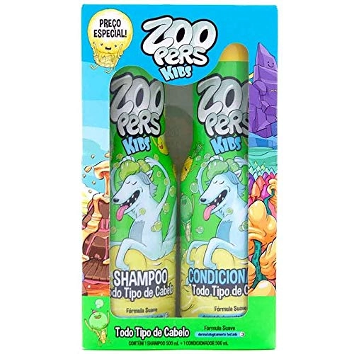Kit Zoopers 500ml Sh Cond Cab Mistos