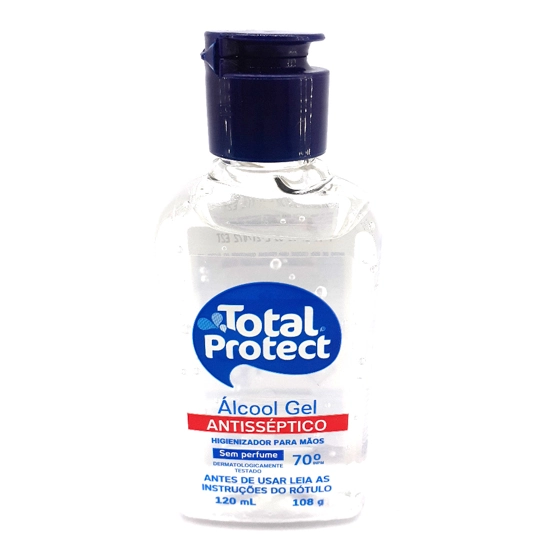 Alcool Gel 120ml Total Protect