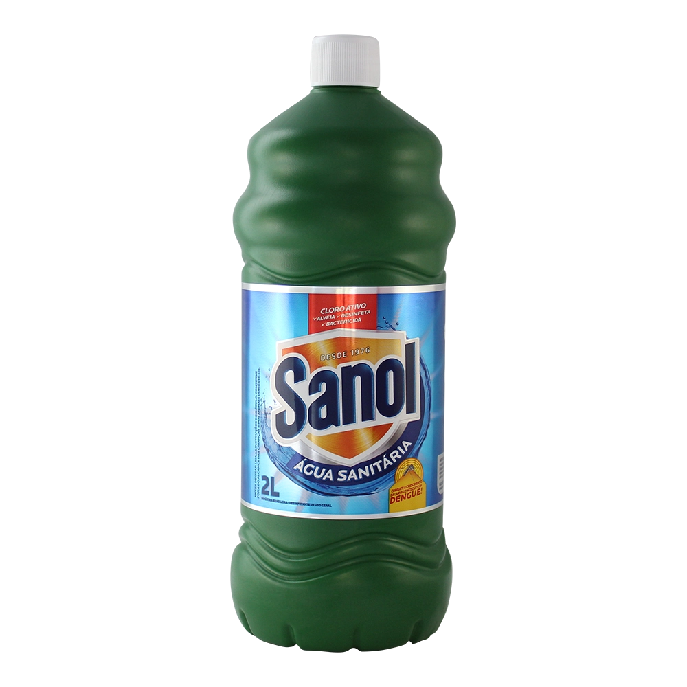 água Sanitária Sanol Frasco 2l