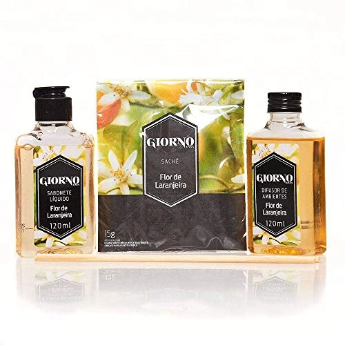 Kit Difusor Sab Liq Giorno 120ml Flor De Laranjeira