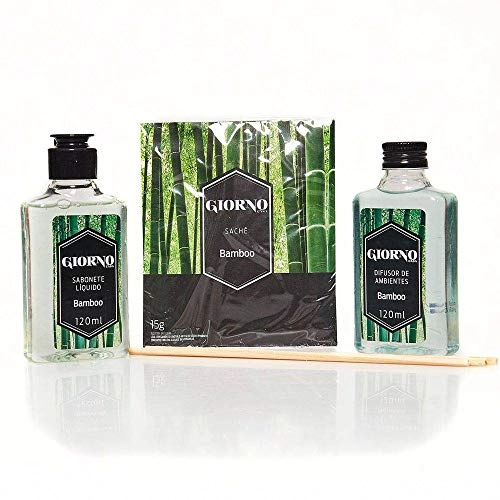 Kit Difusor Sab Liq Giorno 120ml Bamboo