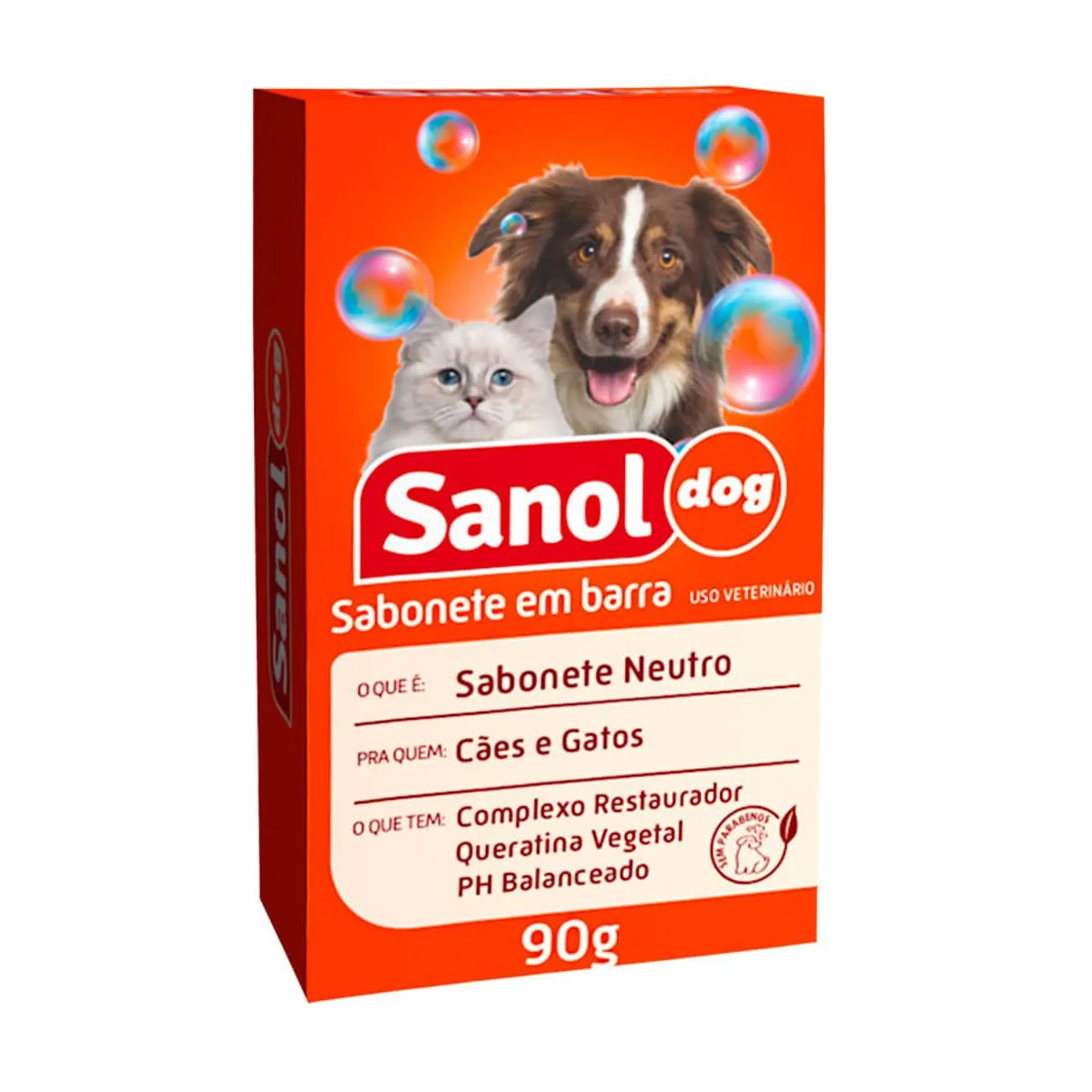 Sabonete Sanol Dog Neutro 90g