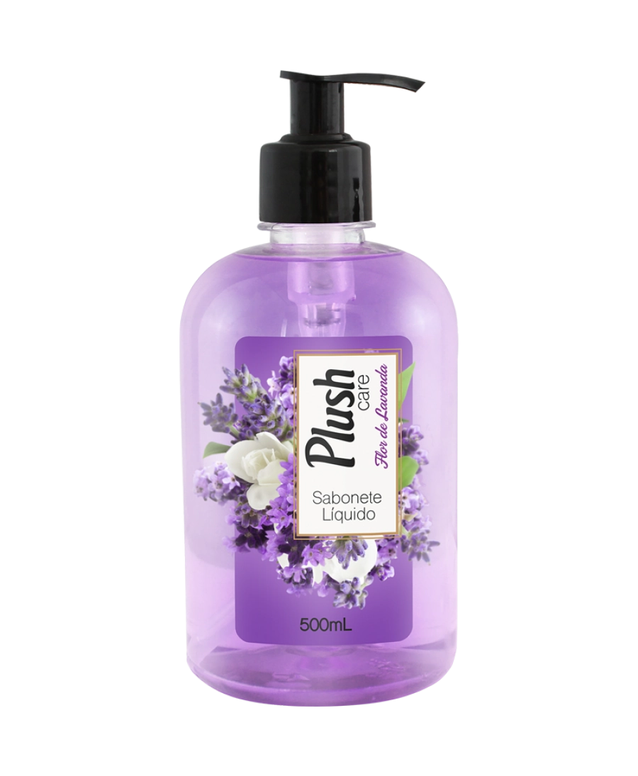 Sabonete Liq Corporal Plush 500ml Flor De Lavanda