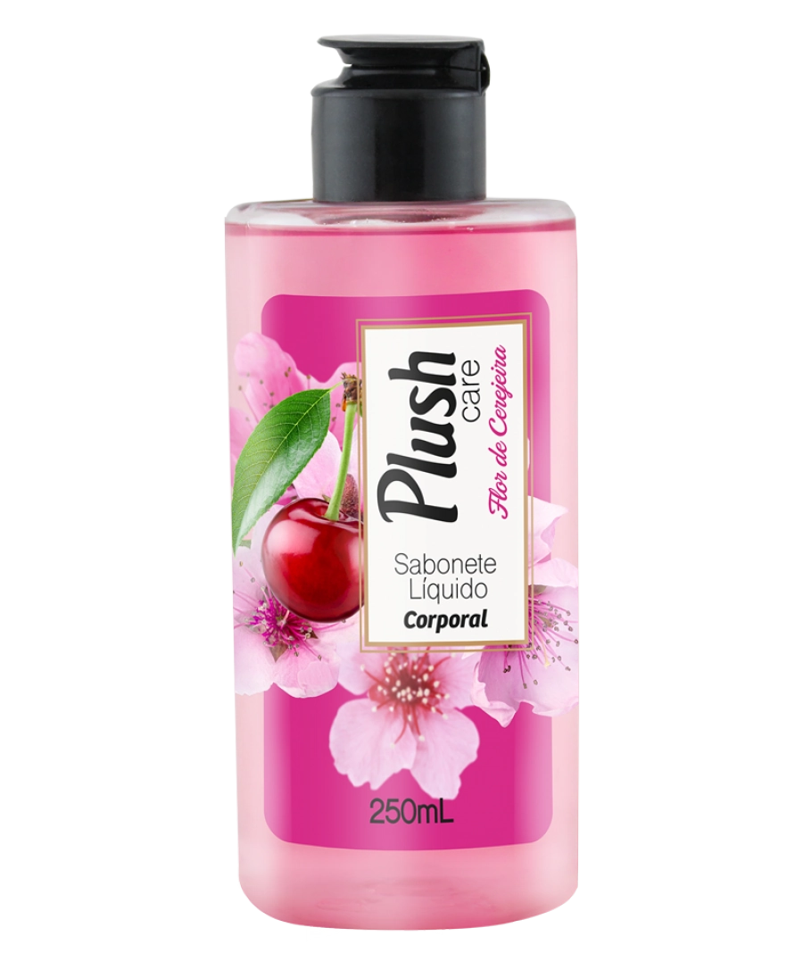 Sabonete Liq Corporal Plush 500ml Flor De Cerejeira