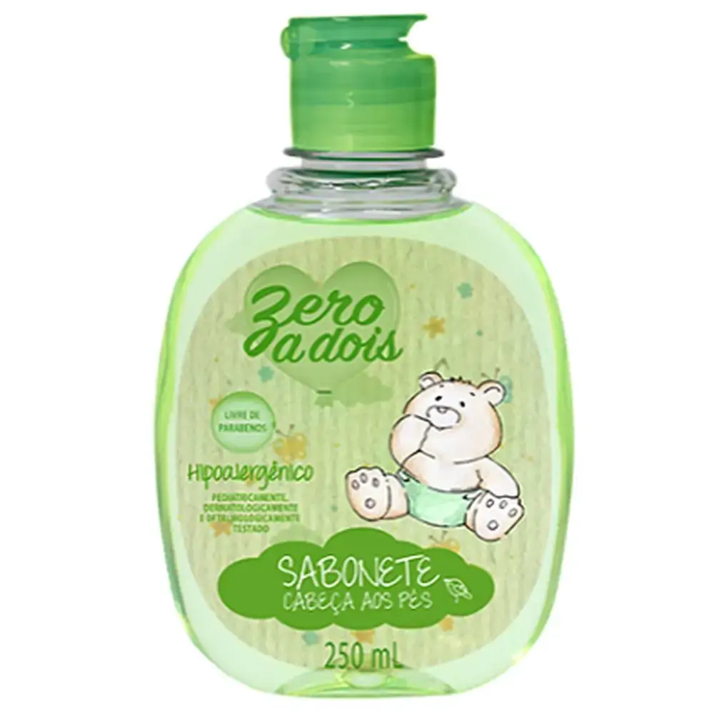 Sabonete Liq 0a2 250ml Cabeca Aos Pes