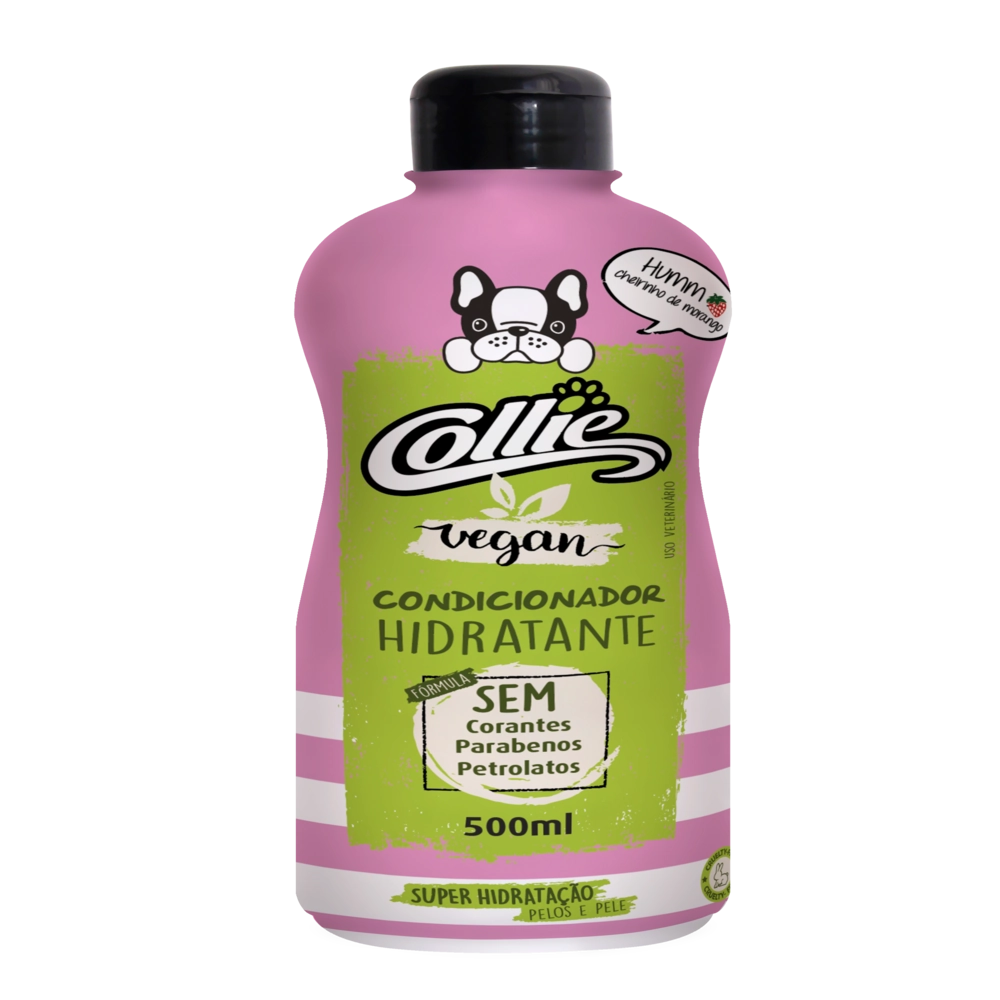 Condicionador Collie Vegan Morango 500ml