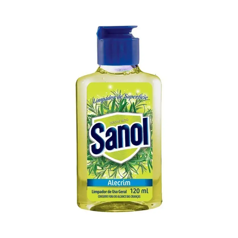 Limpador de Superfícies Sanol Alecrim 120ml