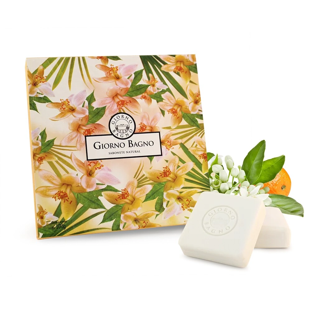 Kit Giorno Bagno Flor De Laranjeira 4 X 100gr