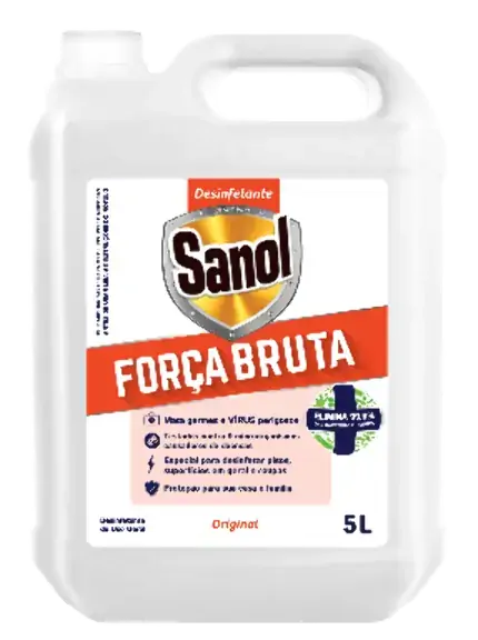 Desinf Sanol Forca Bruta Original 5l