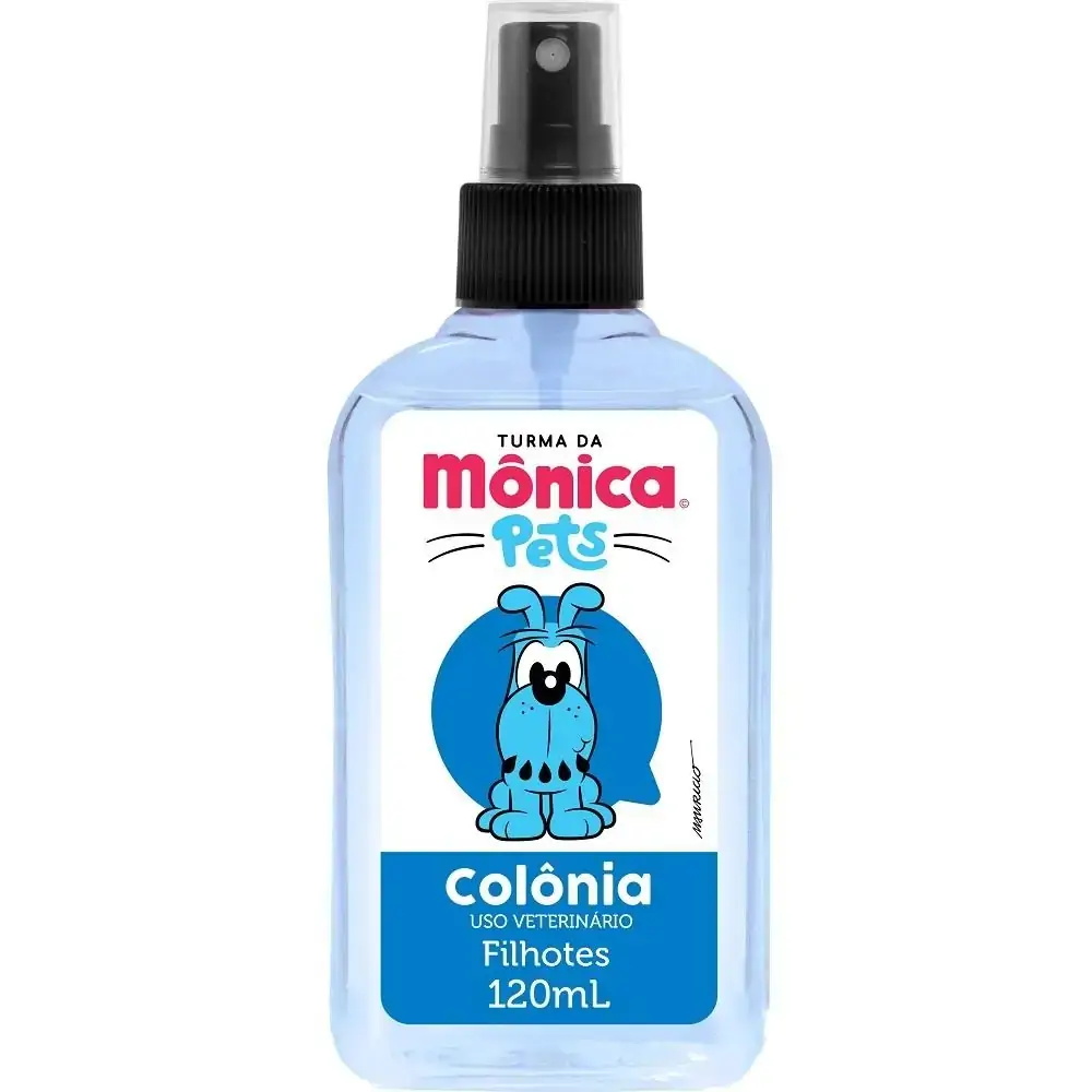 Colônia Filhotes Turma da Mônica Pets para Cães e Gatos (120 ml) - Total Química