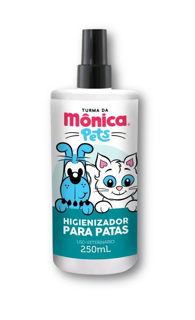 HIGIENIZADOR PARA PATAS TURMA DA MONICA 250ML