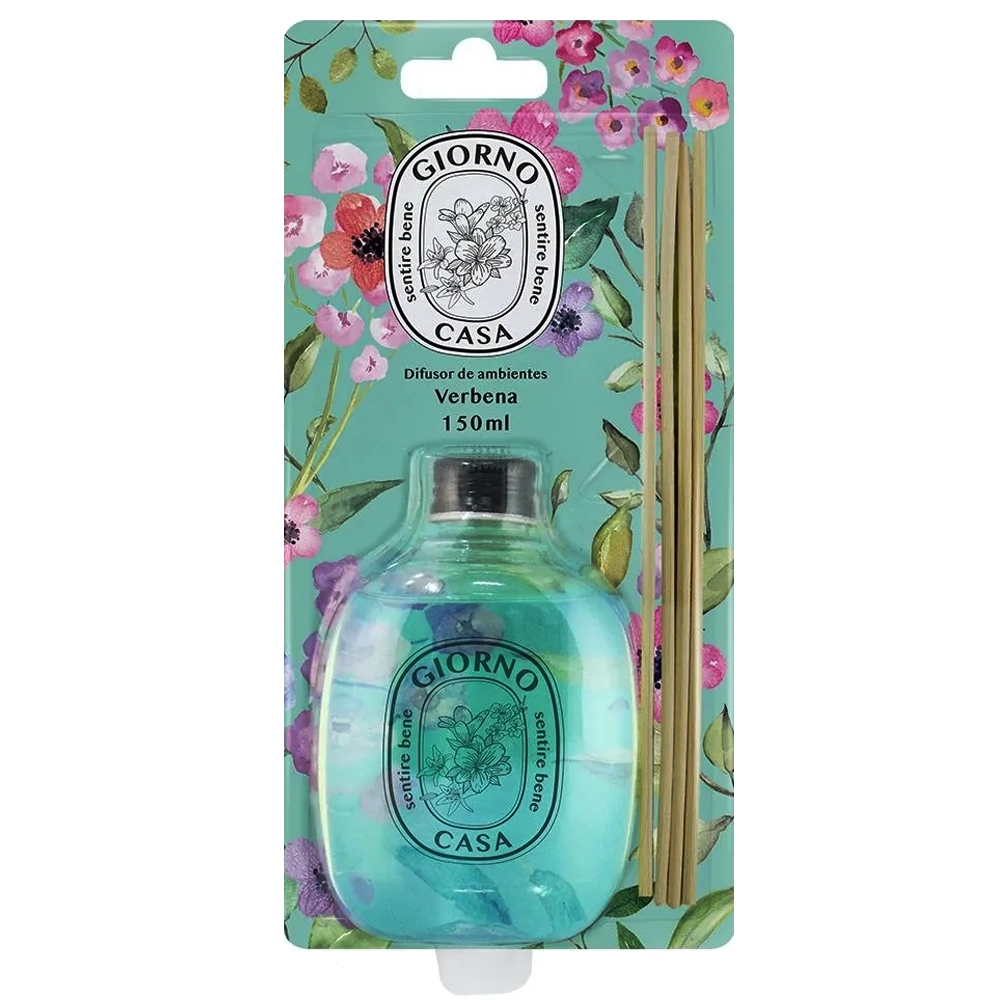 Difusor de Ambiente Verbena Giorno Casa Blister 150ml