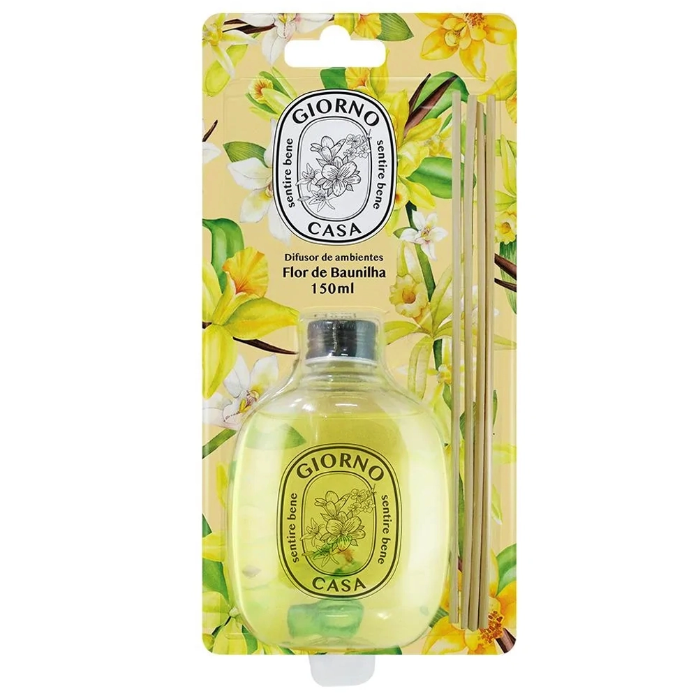 Giorno Casa Difusor Amb 150ml Flor De Baunilha