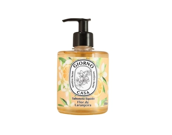 Giorno Casa Sab Liq 350ml Flor De Laranjeira