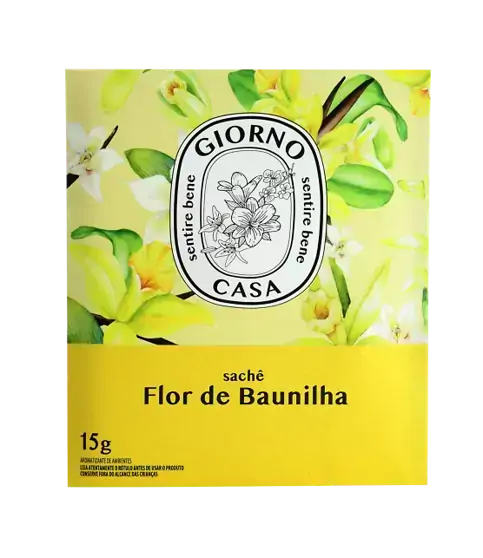 SACHE GIORNO FLOR DE BAUNILHA 15G