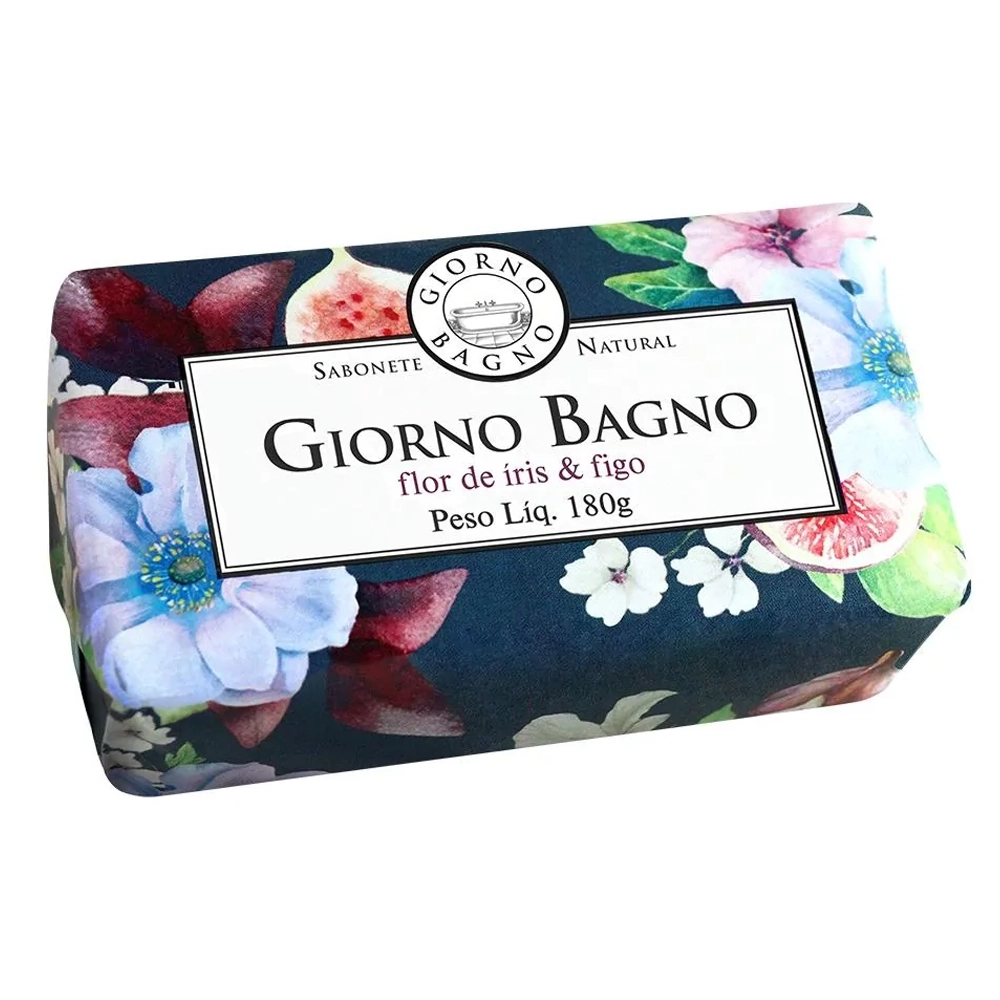 SABONETE BARRA GIORNO FLOR DE IRIS E FIGO 180G