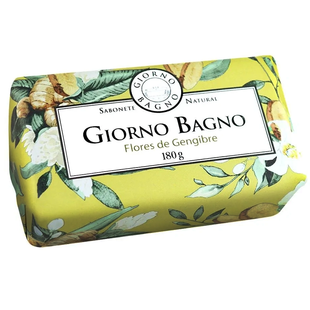 SABONETE BARRA GIORNO FLORES DE GENGIBRE 180G