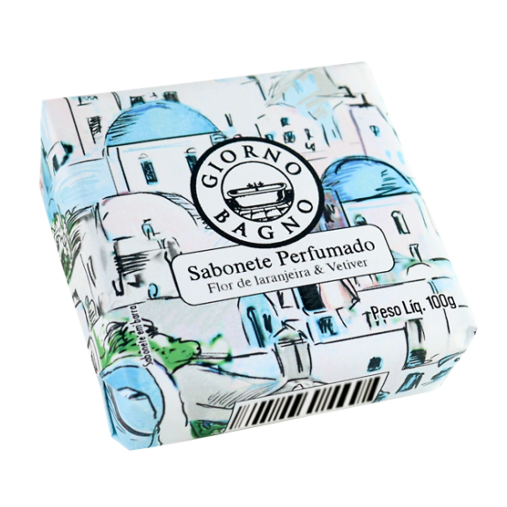 Giorno Bagno Sab 100g Flor De Laranjeira E Vetiver
