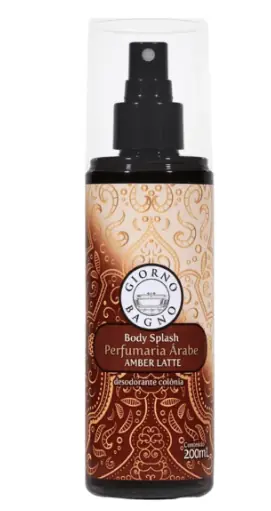 Body Splash Giorno Bagno 200ml Amber Latte