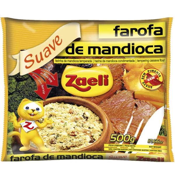 Farofa Mand Suave S/pim Zaeli