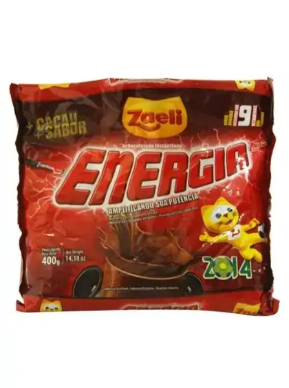 Achocolatado Zaeli Energia Sache