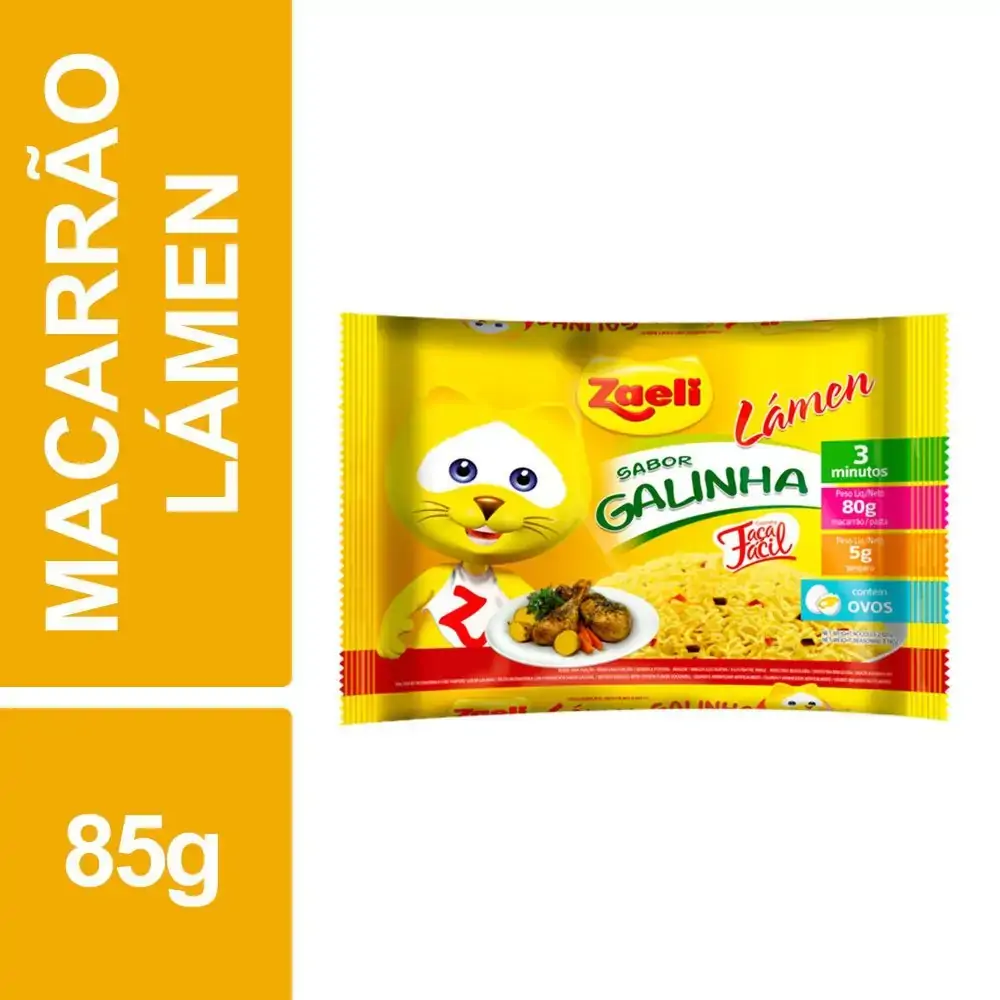 Macarrão Inst Zaeli Galinha