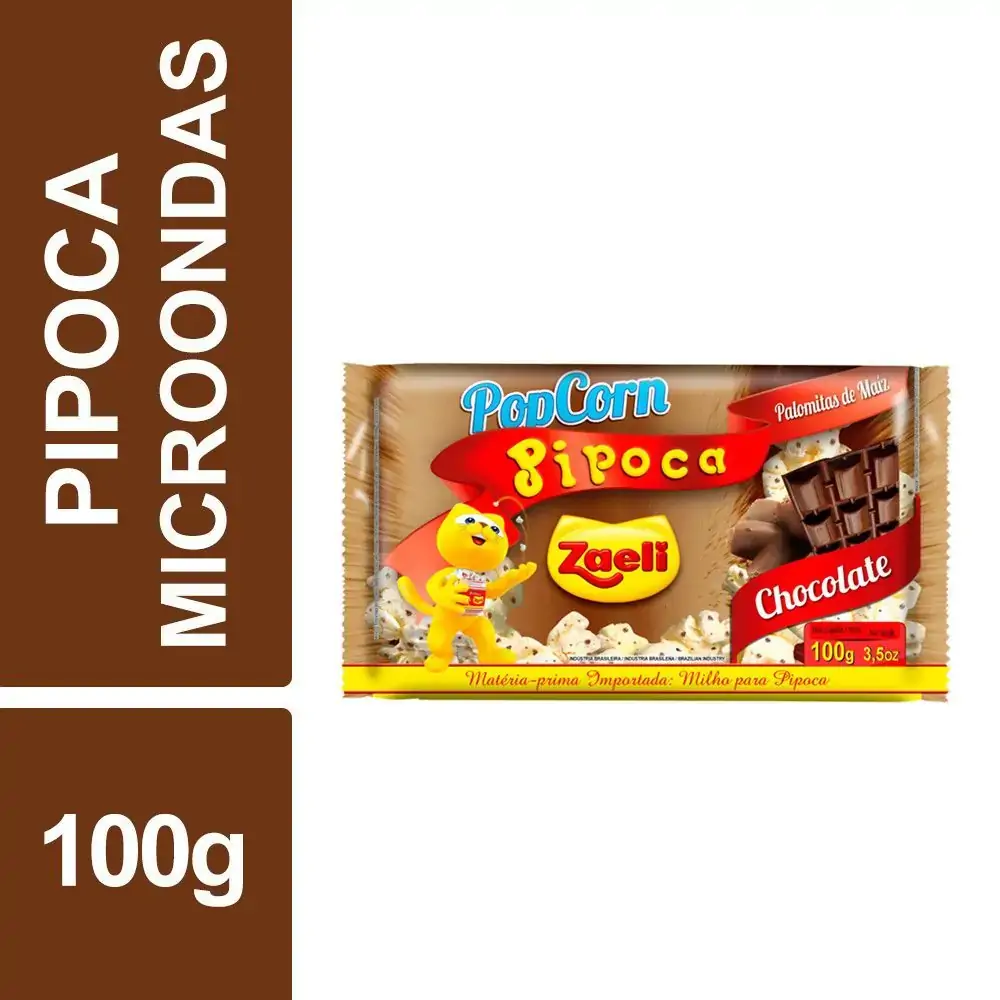 Pipoca Microondas Zaeli Chocolate