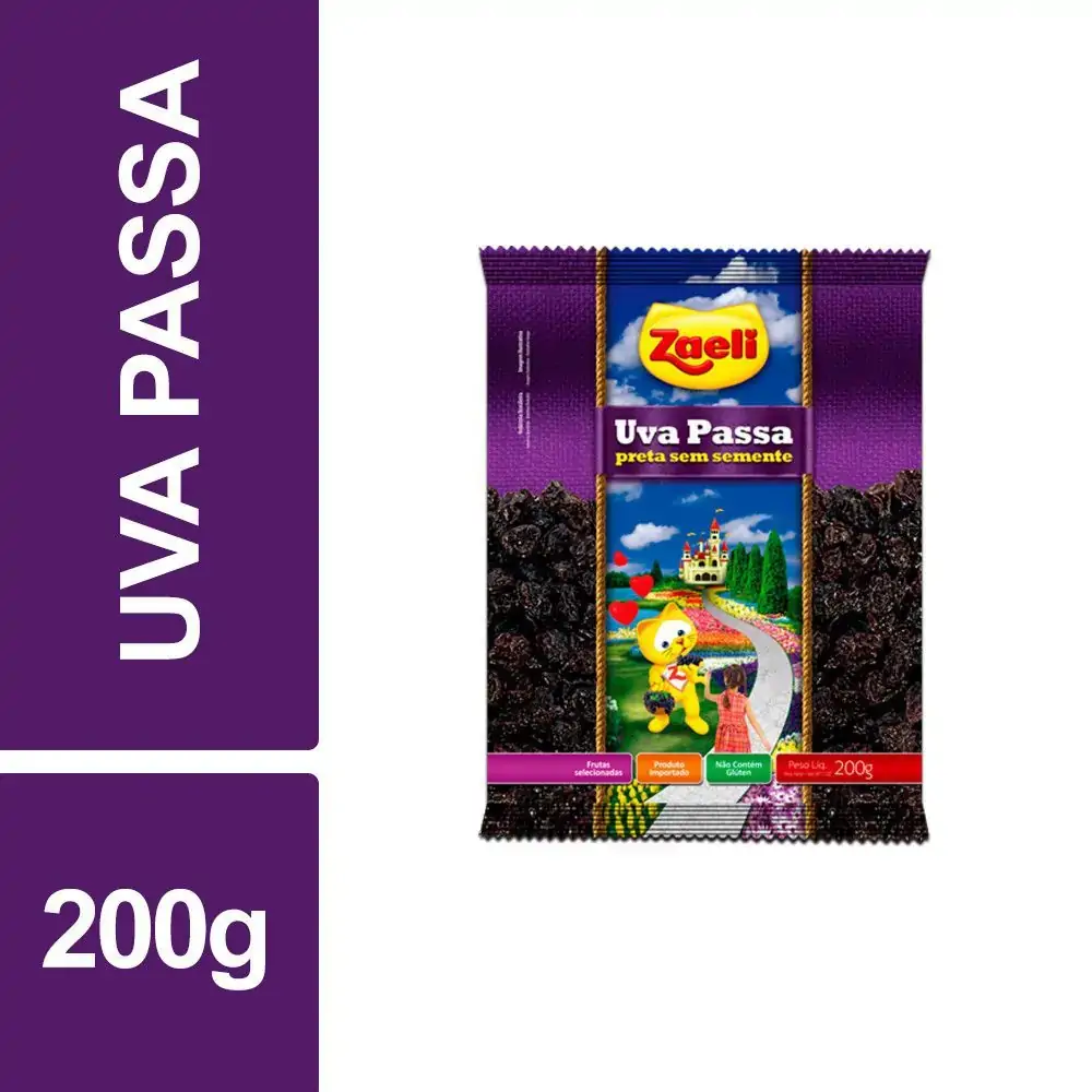 Uva Passas S/semente Zaeli