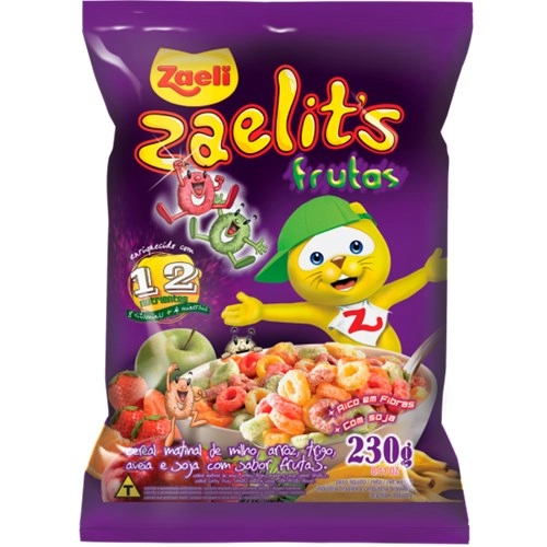 Cereal Zaelit S Frutas Zaeli 230g
