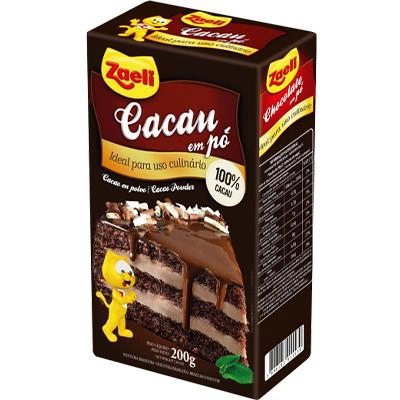 Cacau Em Po Zaeli 200g Cx