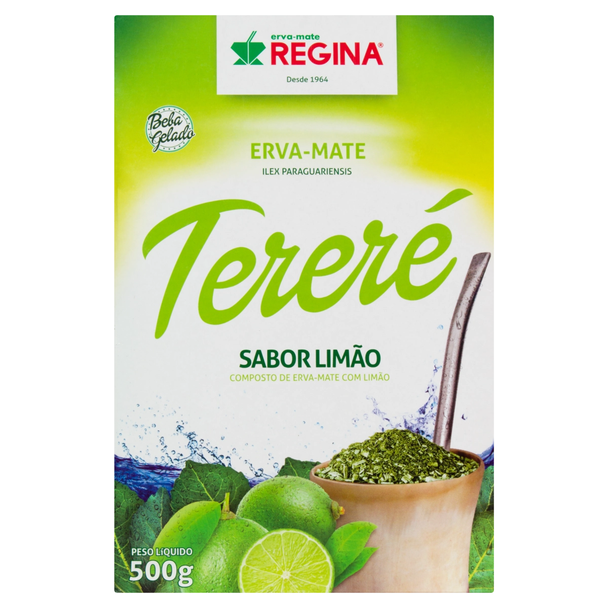 Erva Mate Tereré Limão Regina Caixa 500g