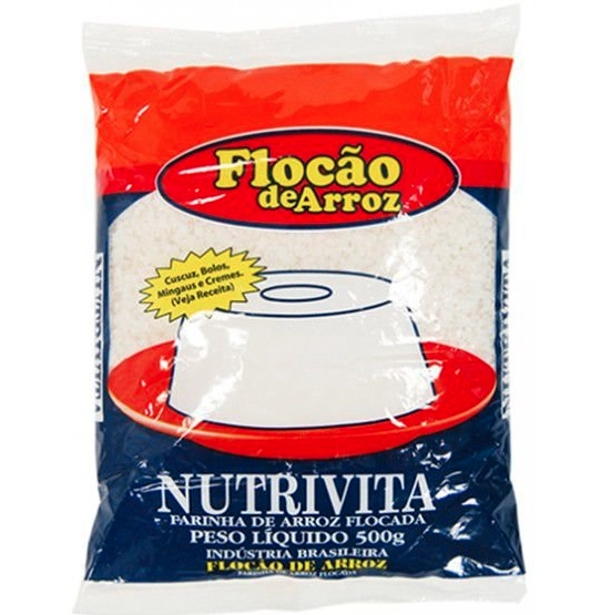 Flocao De Arroz 500g Nutrivita