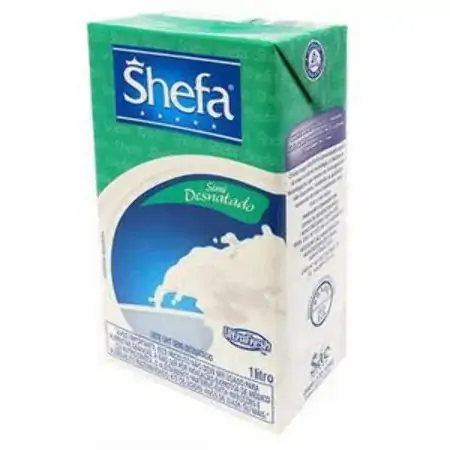 Longa Vida Shefa Semi Desnatado Caixa 1l