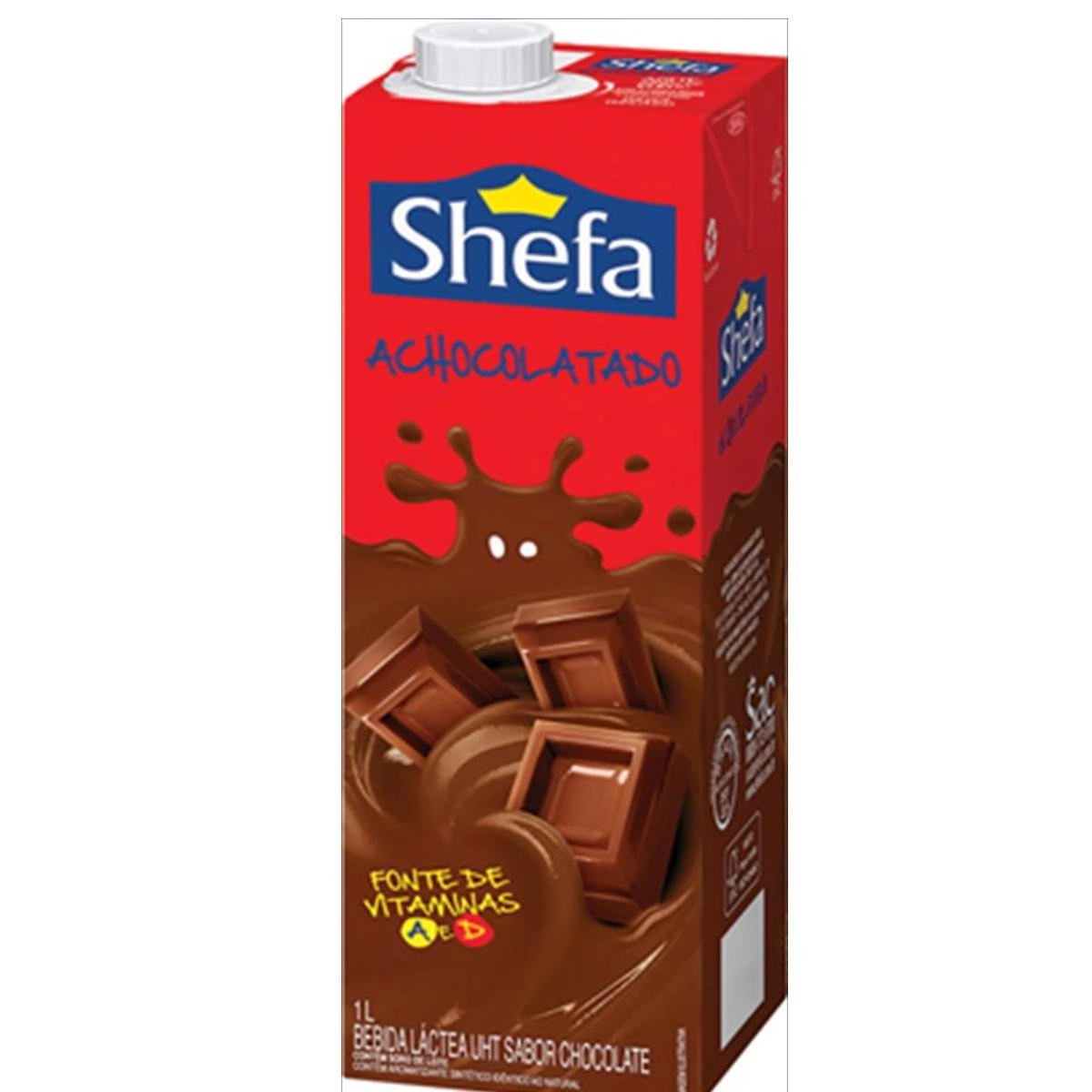 Bebida Láctea Sabor Chocolate SHEFA 1 Litro